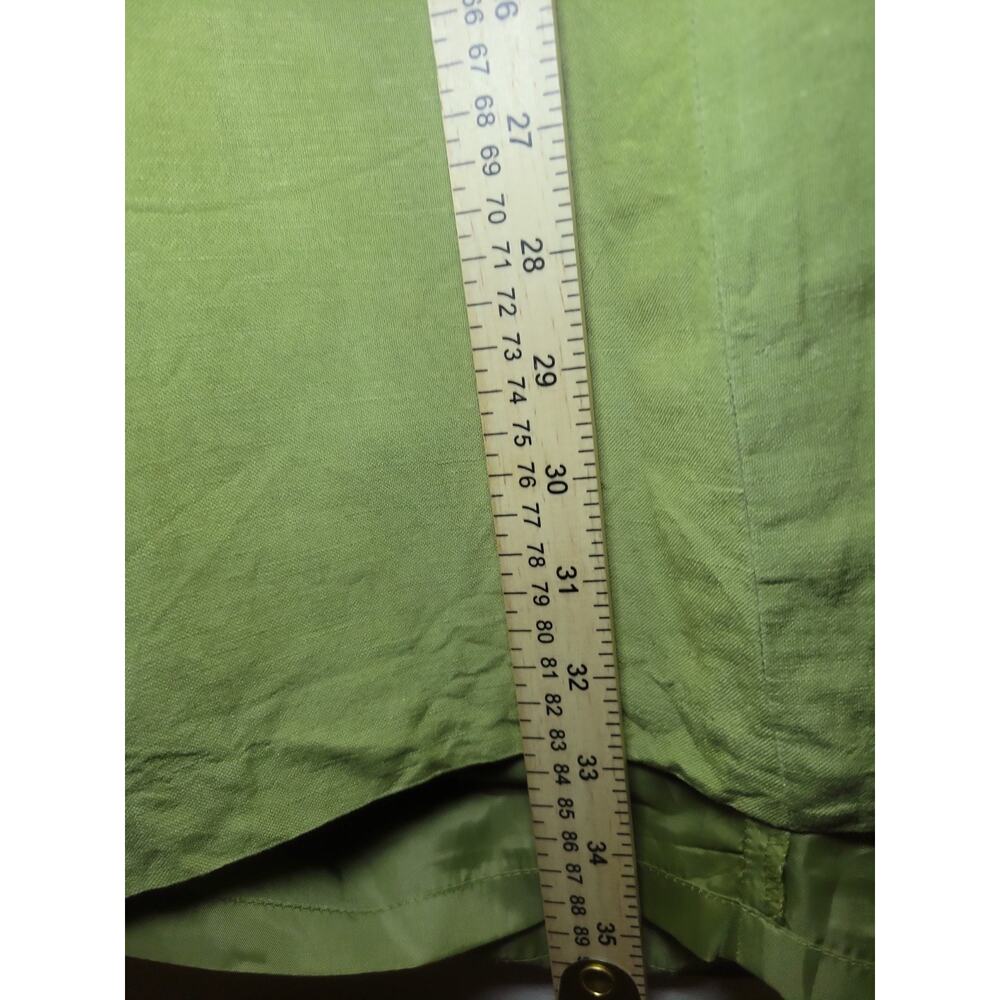 Y2K Women's Embroidered Floral Dress Size 10 Green Cottagecore Prairie Boho 70's - Picture 4 of 13